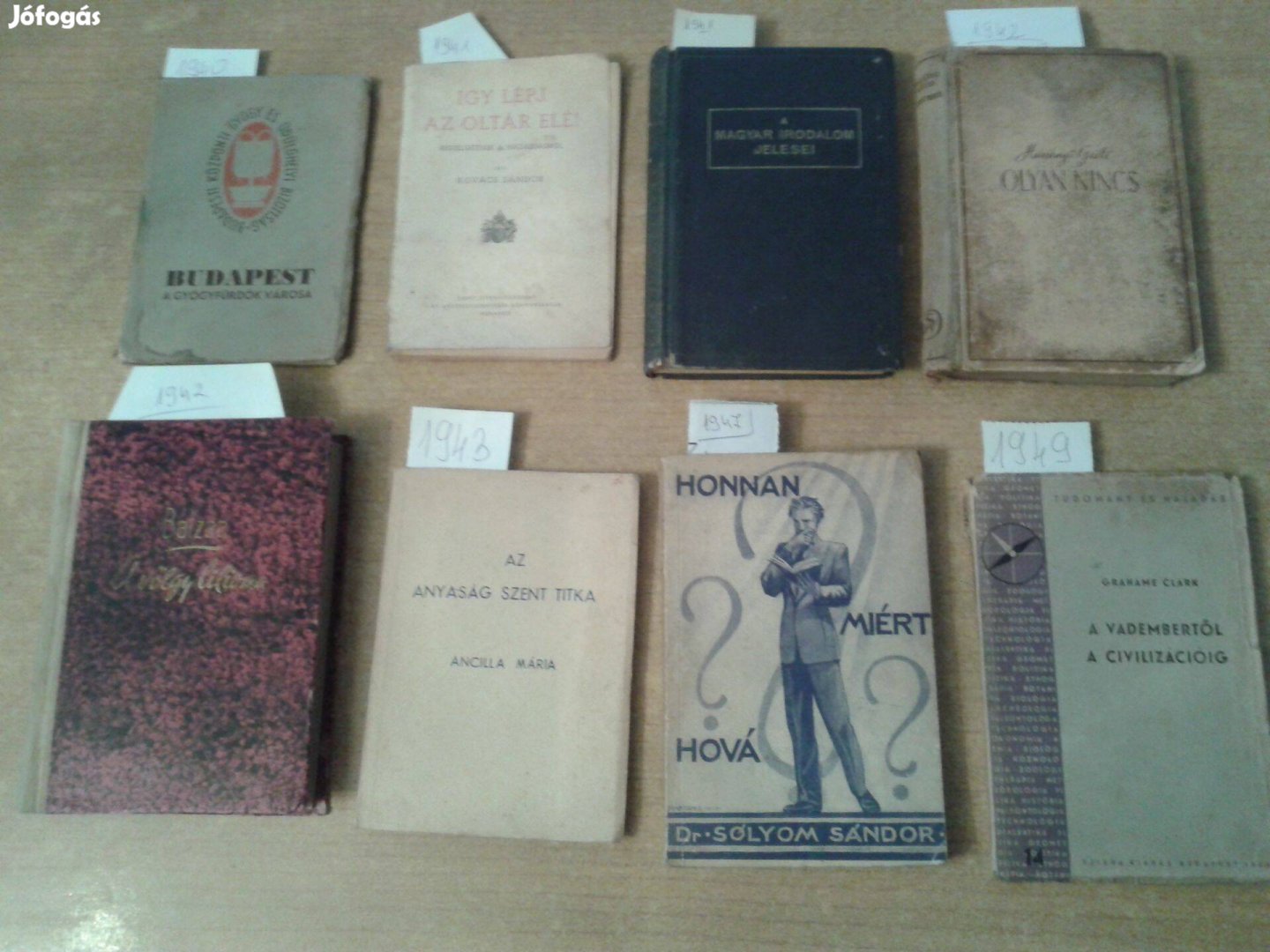 Könyvcsomag 1940-1949-ből