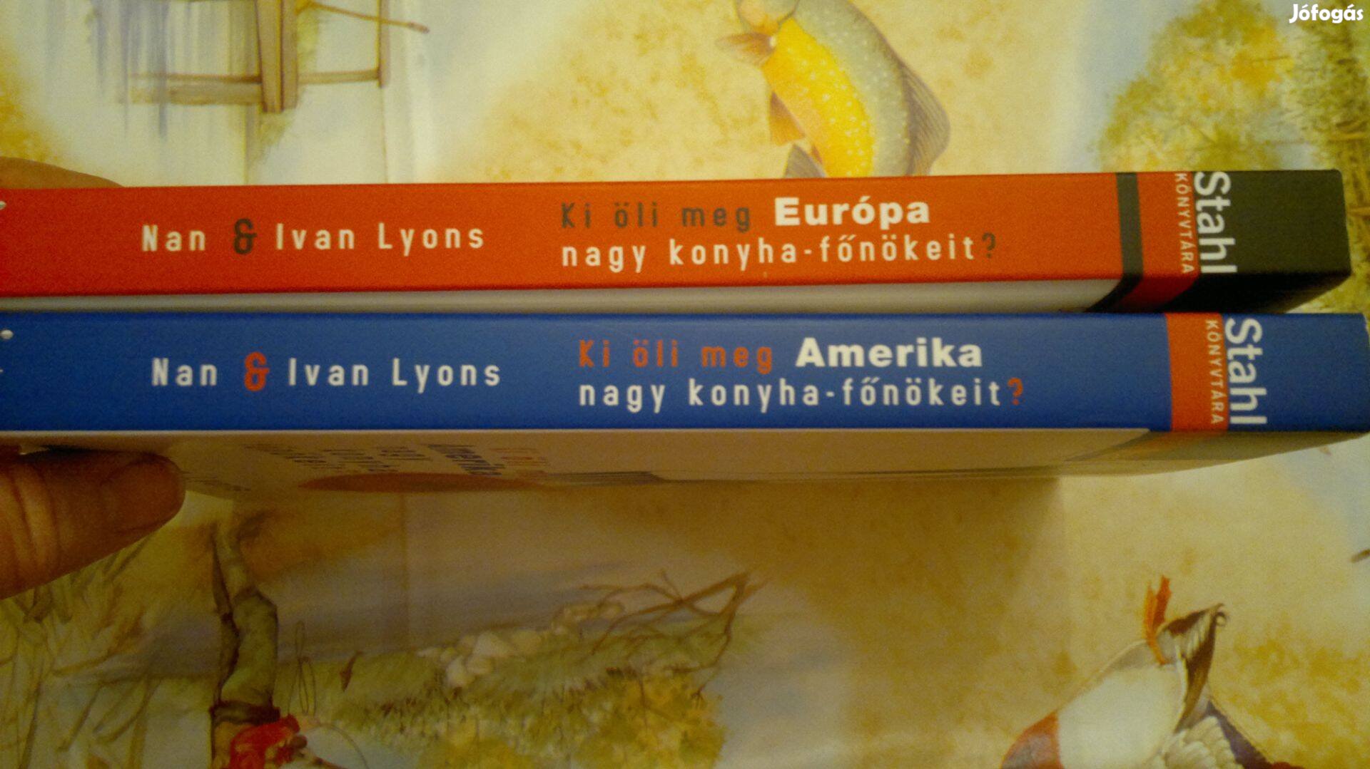 Könyvcsomag :Ki öli meg Európa, Amerika nagy konyha-főnökeit? új