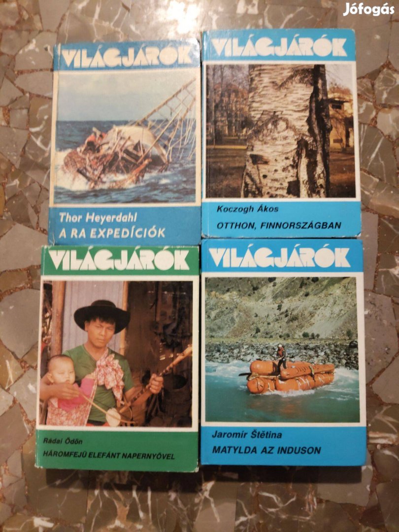Könyvek Világjáró sorozat