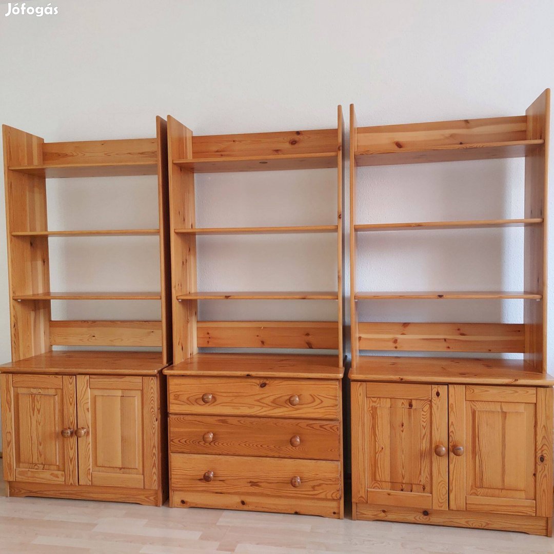 Könyvespolc szekrény