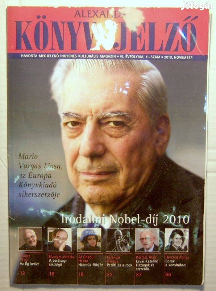 Könyvjelző 2010/11.szám November (Kulturális Magazin)