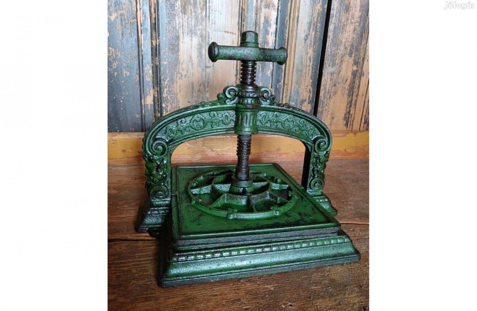 Könyvprés, gyönyörű színű szép esztétikai állapotú