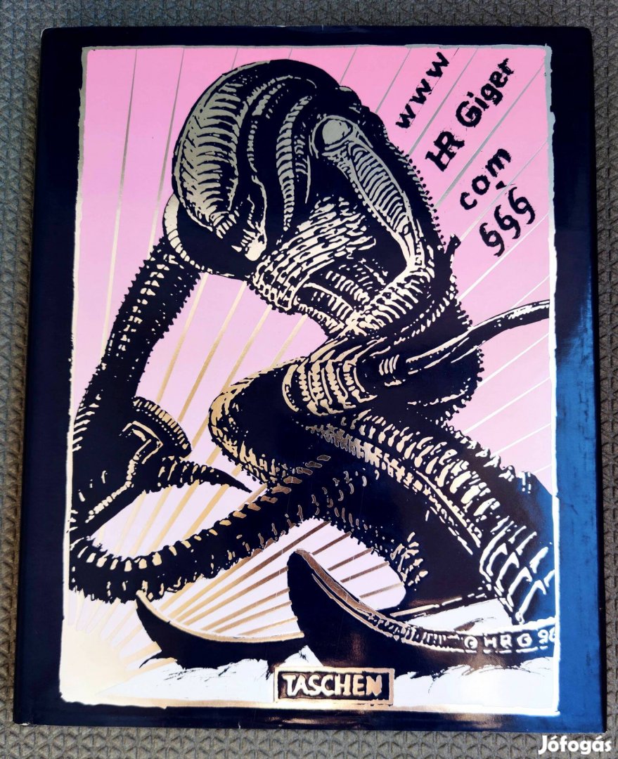 Könyvritkaság: www HR Giger Com, 1996 10 000 Ft