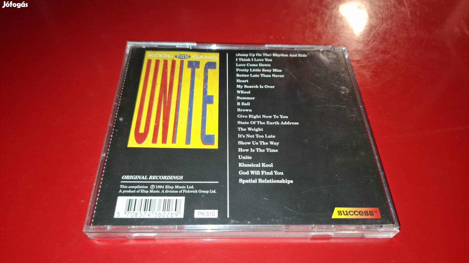 Kool And The Gang Unite Cd 1994 UK