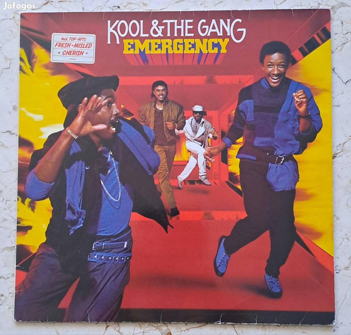 Kool & The Gang : Emergency című bakelit lemeze