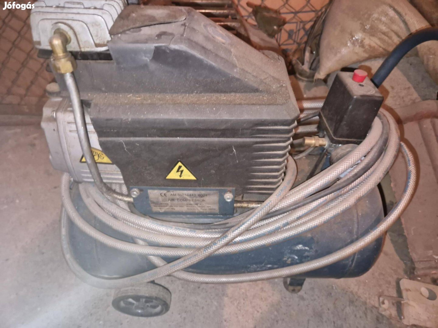 Koompresszor 8bar tömlővel