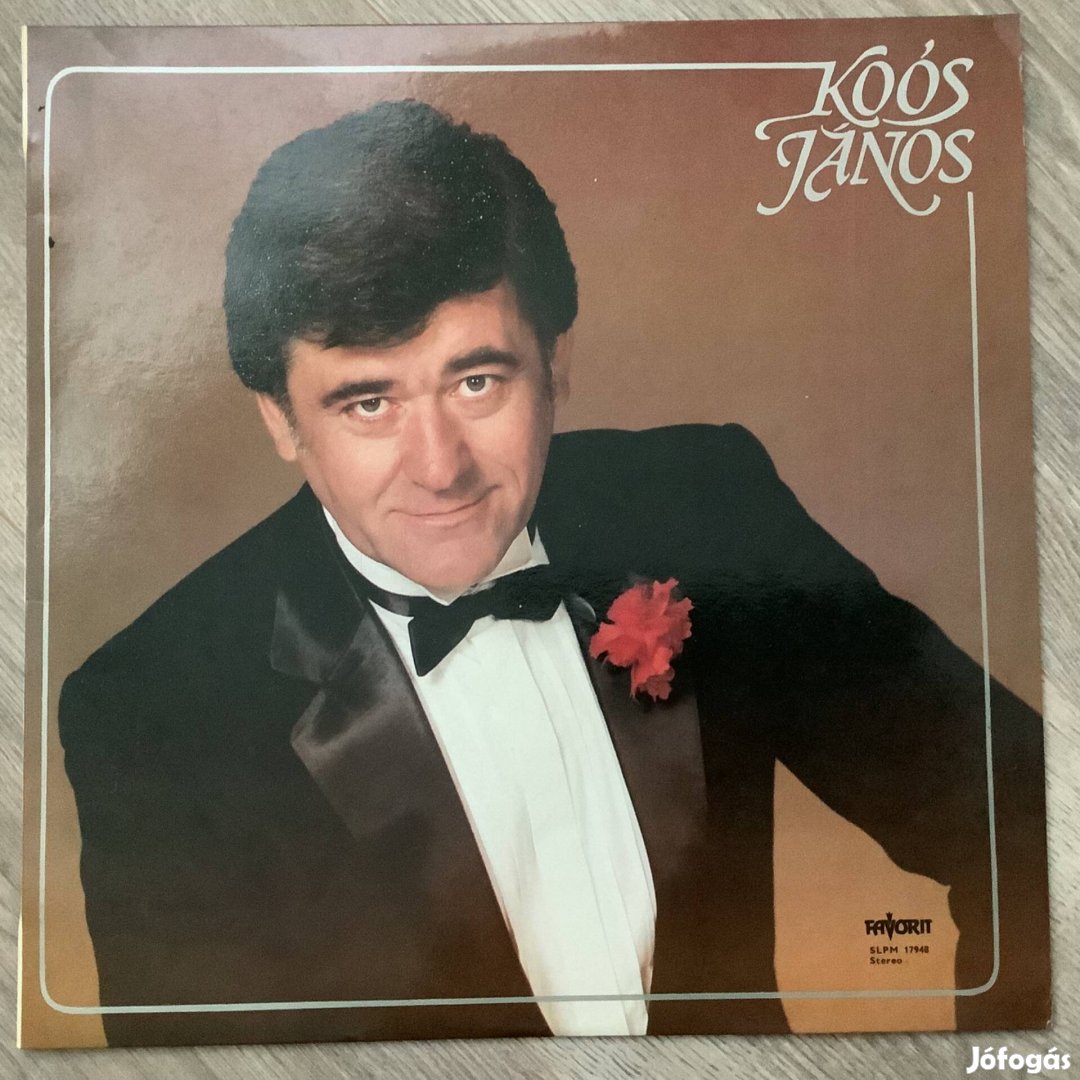 Koós János bakelit lemez