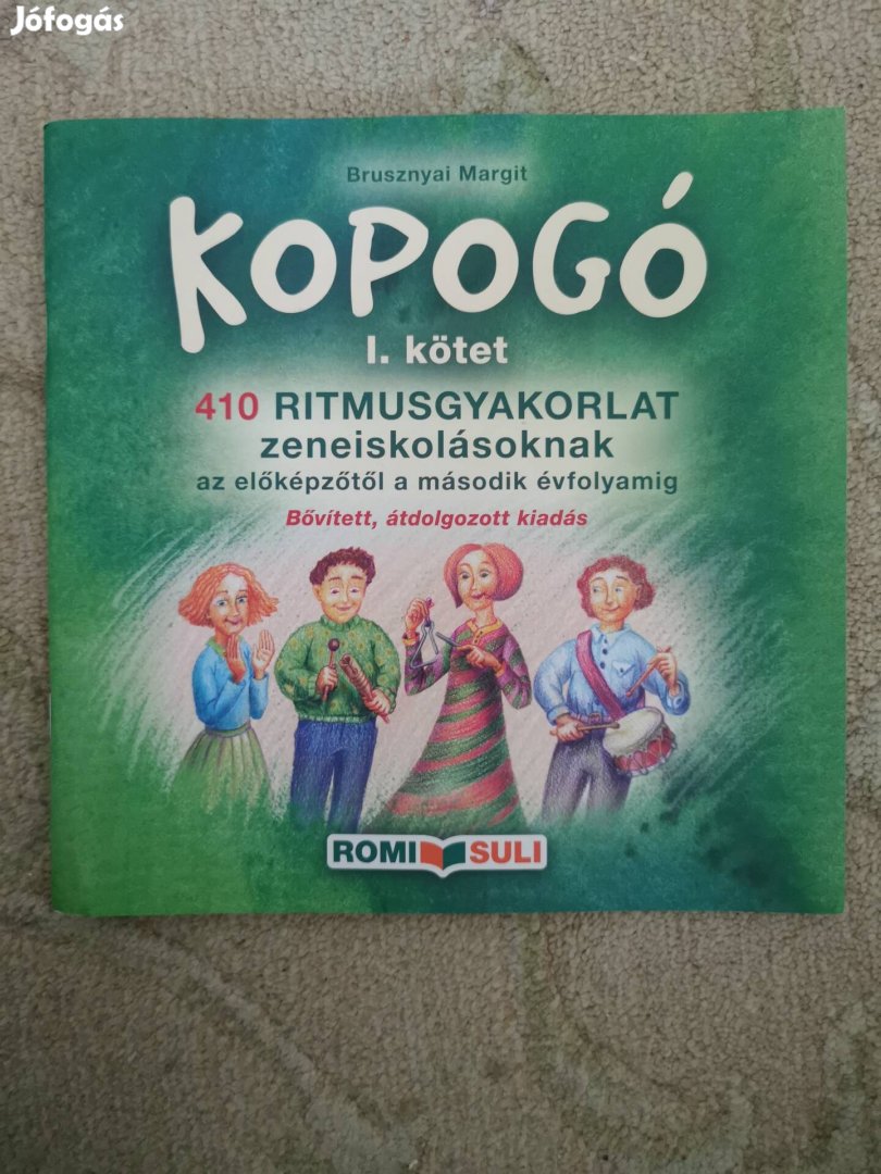 Kopogó I. kötet - 410 ritmusgyakorlat zeneiskolásoknak