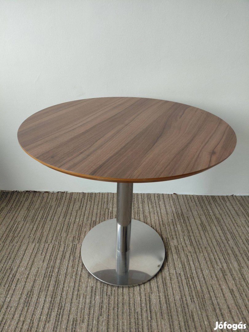 Kör alakú dohányzóasztal - 72cm magas - 80cm asztallap