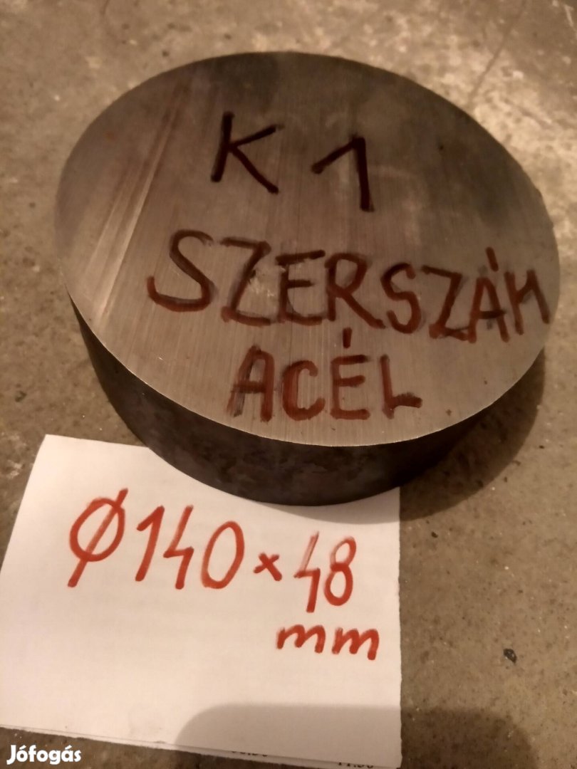 Köracél vas anyag szerszámacél K1