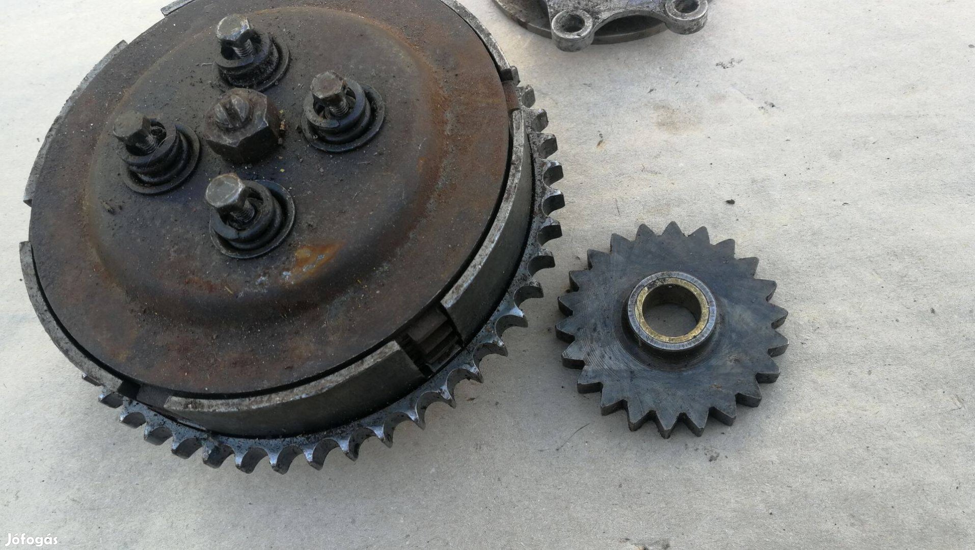 Korai Pannonia TLT TLF kuplung + berúgó fogaskerék