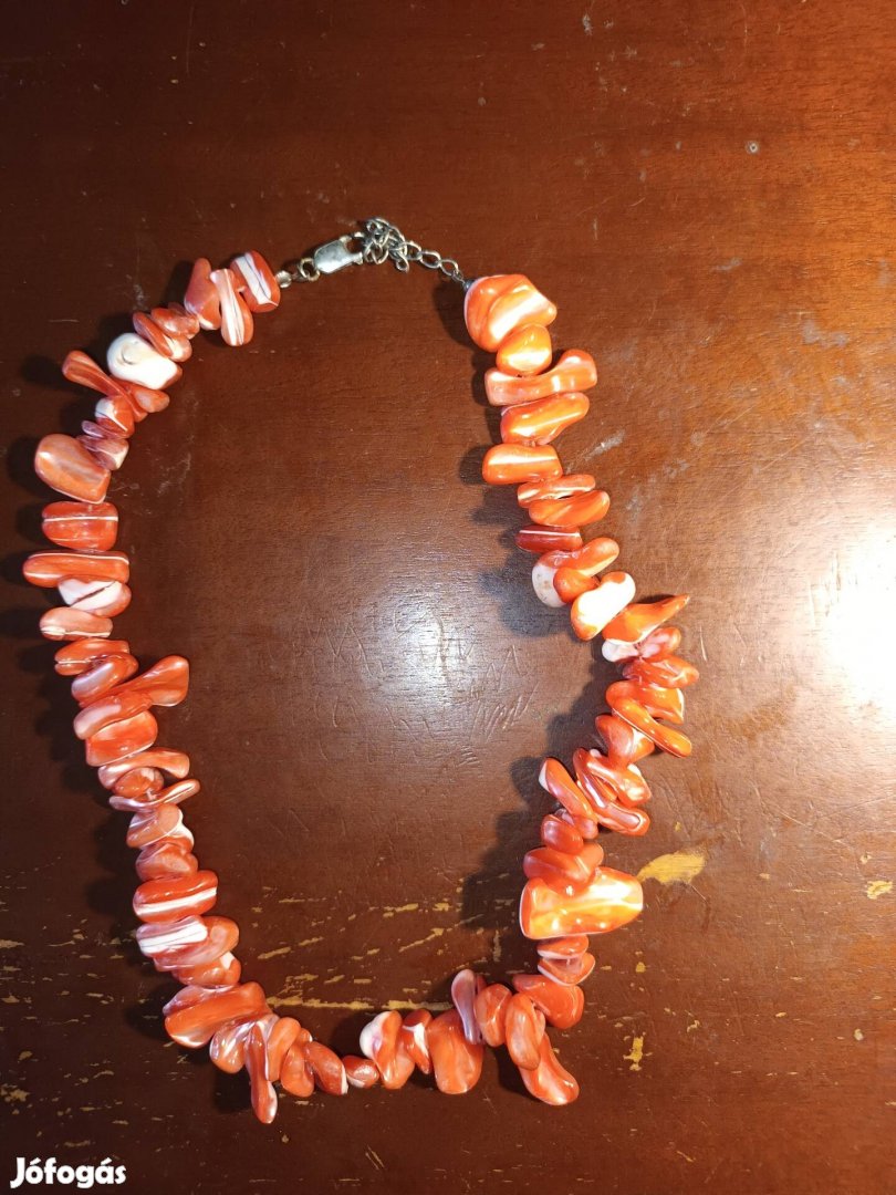 Korall nyaklánc eladó