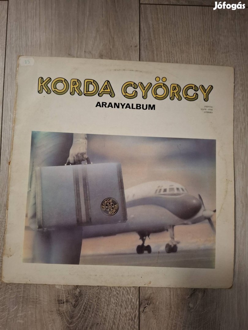 Korda György Aranyalbum bakelit lemez