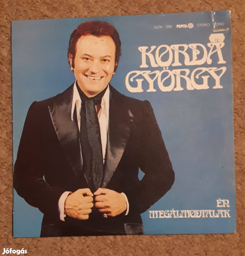 Korda György: Én megálmodtalak 1977. LP Bakelit, Hanglemez, Lemez