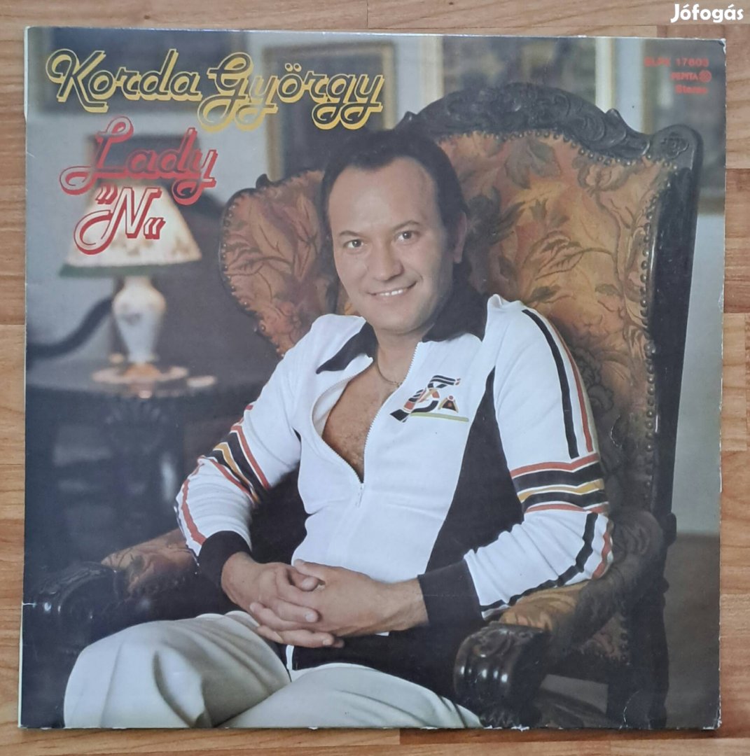 Korda György: Lady N című bakelit lemeze teljesen új