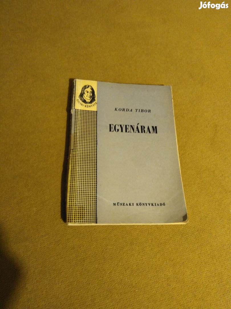 Korda Tibor Egyenáram Könyv, 1963
