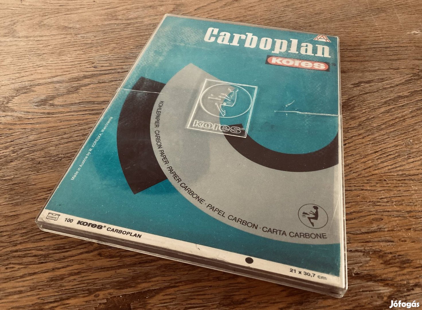 Kores Carboplan. 100-as csomag A4-es indigó mechanikus írógépekhez