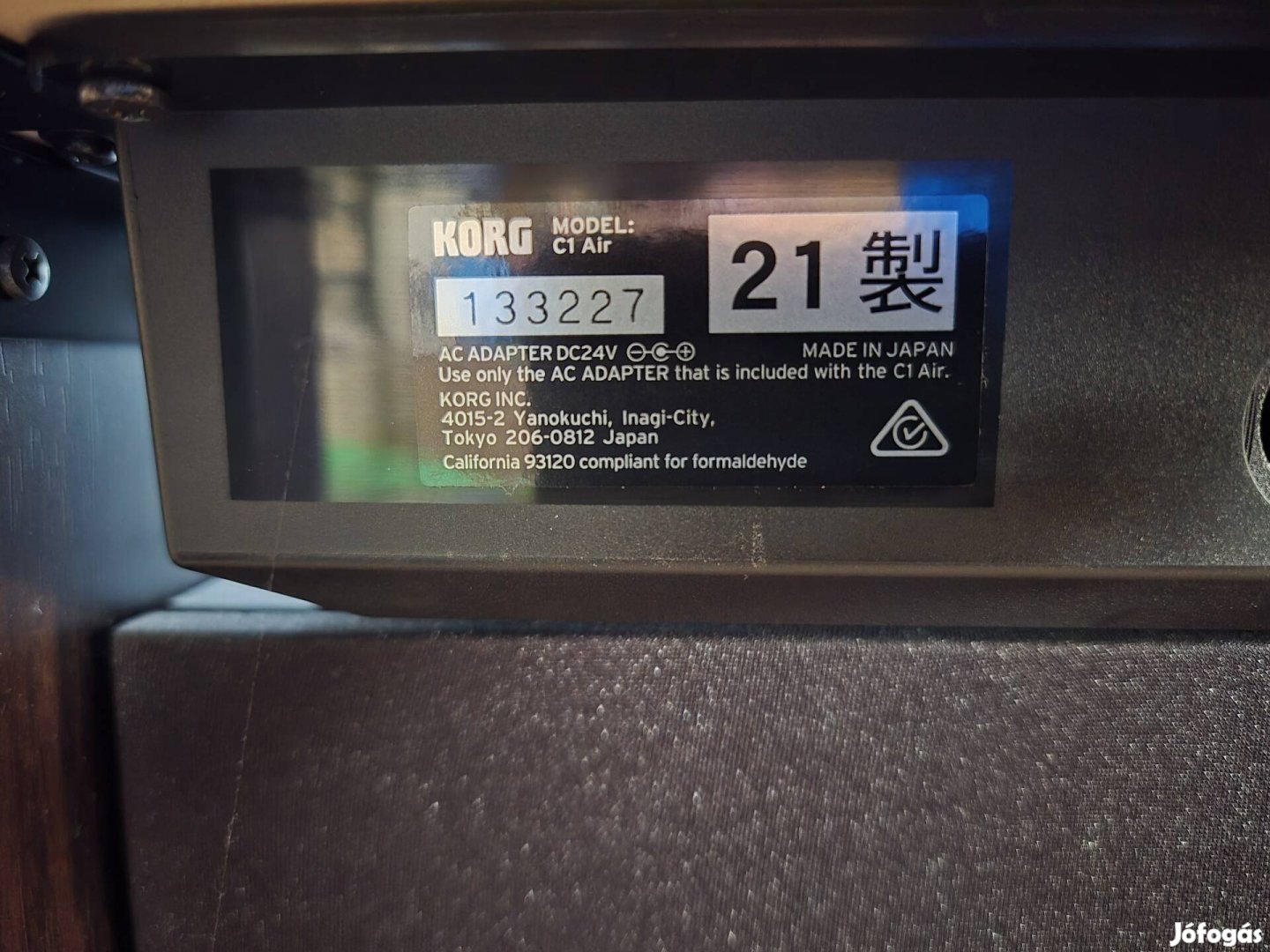 Korg C1 Air digitalis zongora