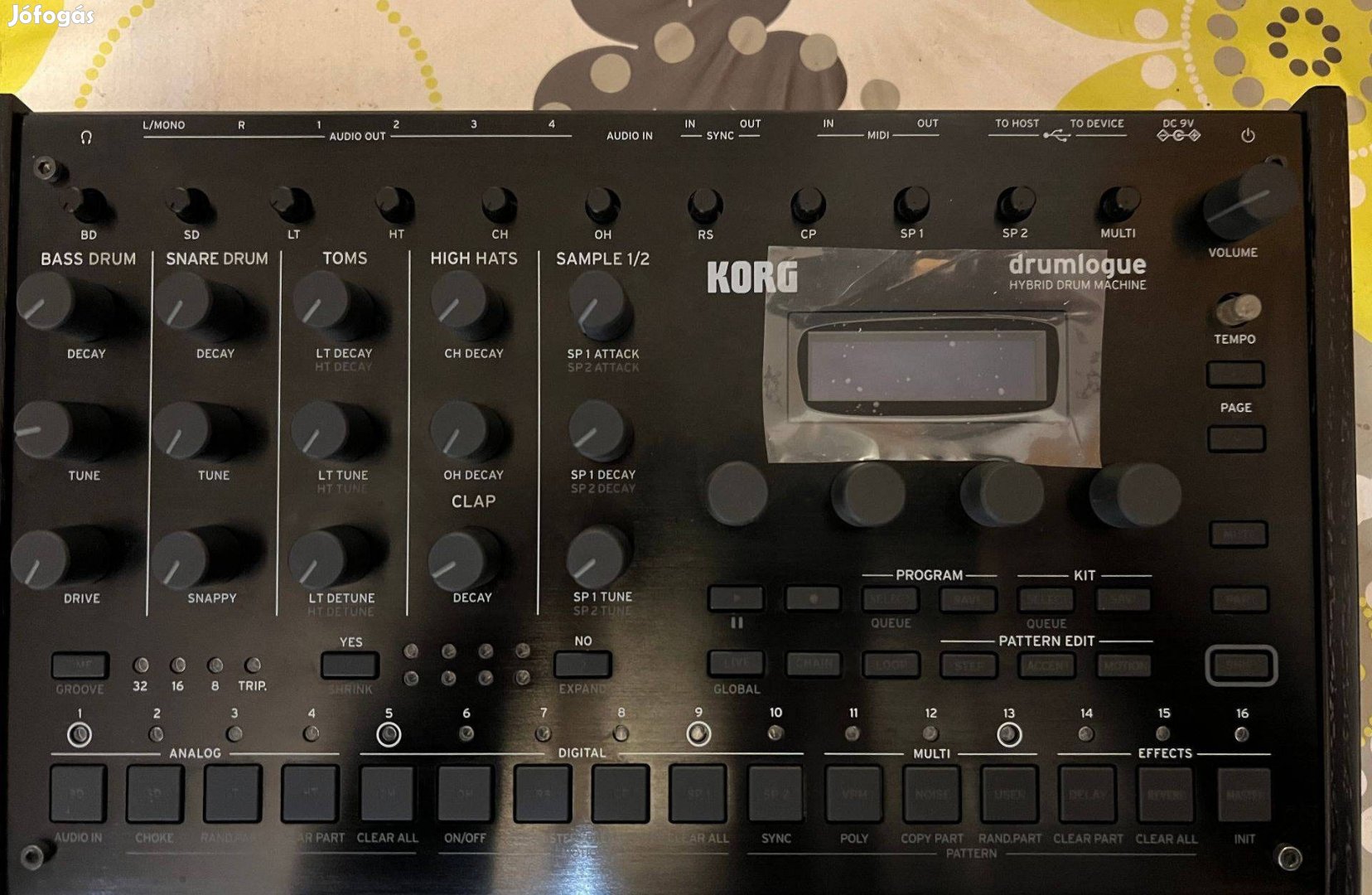 Korg Drumlogue groovebox szintetizátor