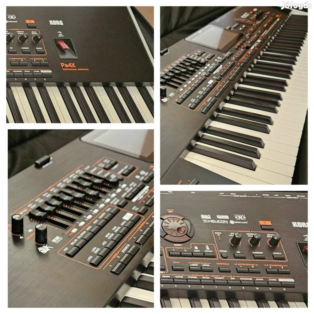 Korg Pa4x pro (rengeteg tartozékkal) 