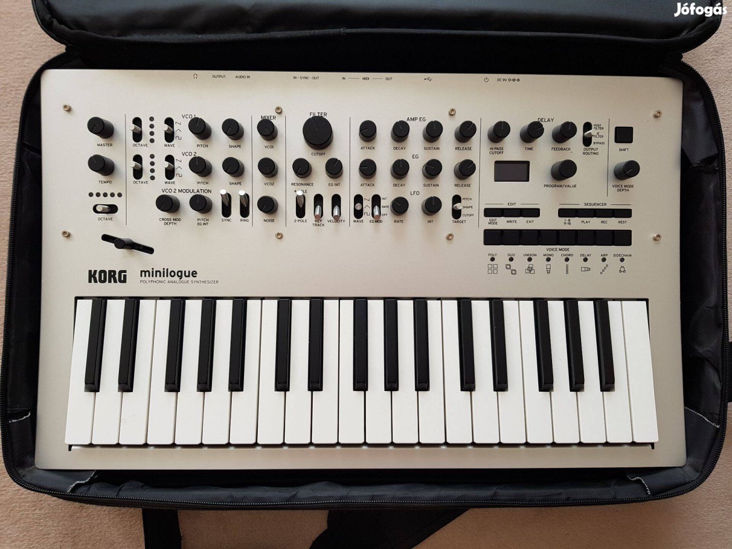 Korg minilogue synthesizer