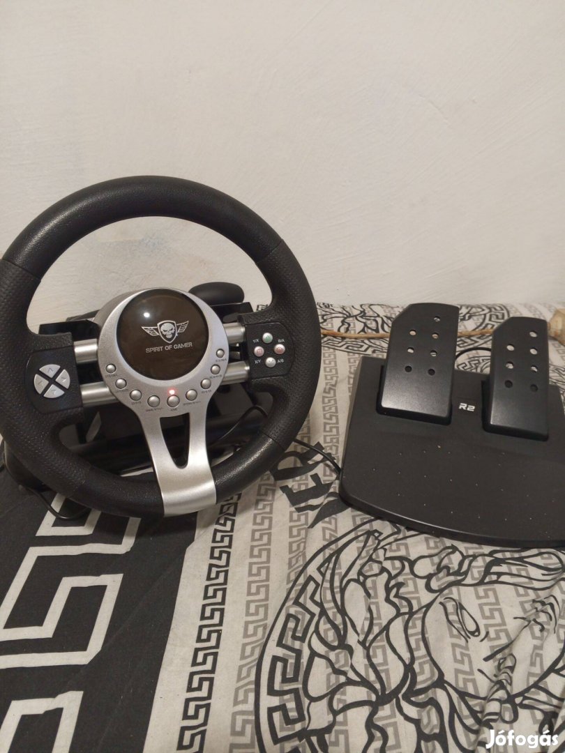 Kormány szett, race wheel pro 2