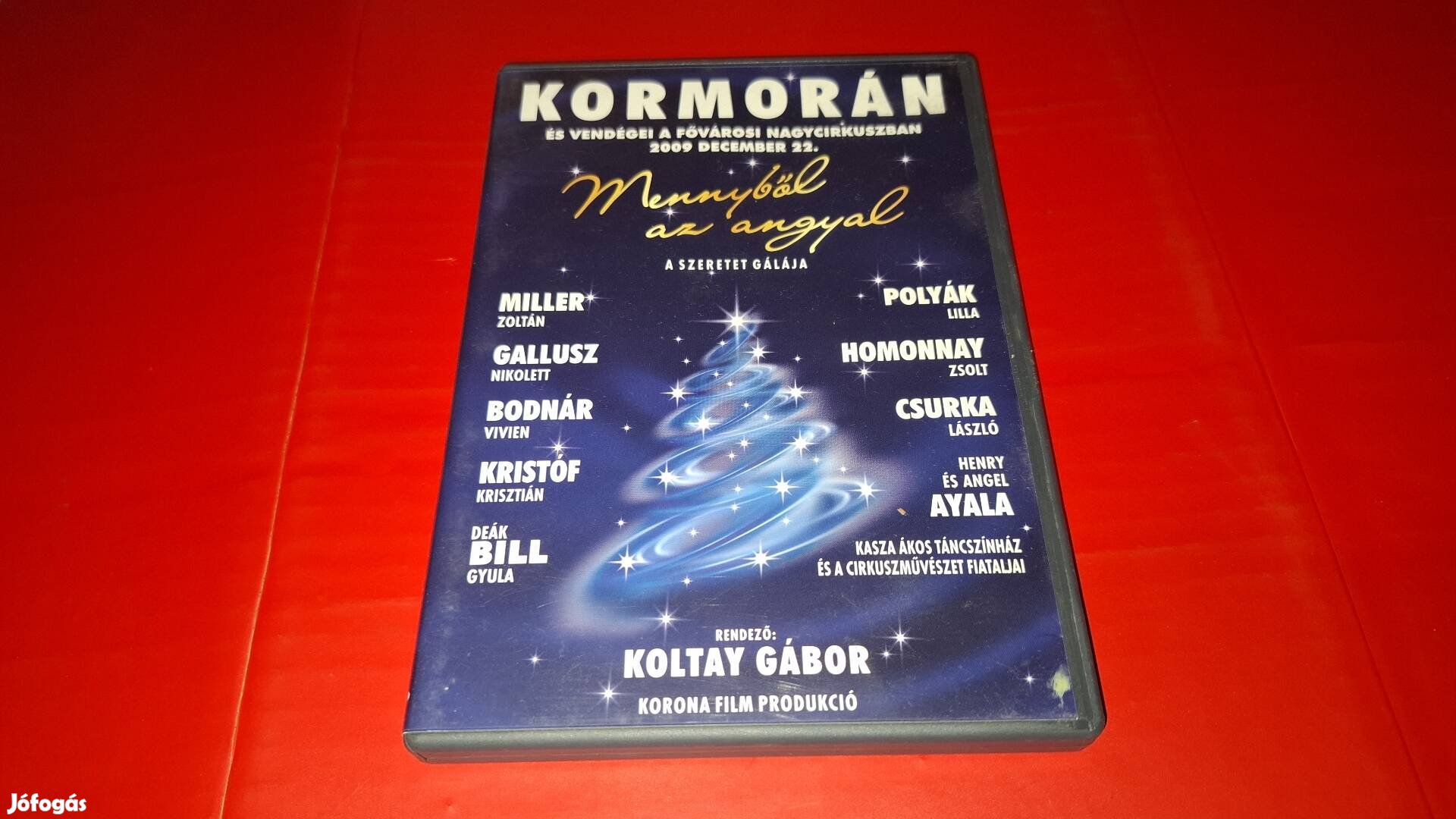 Kormorán Mennyből az angyal Dvd 2010