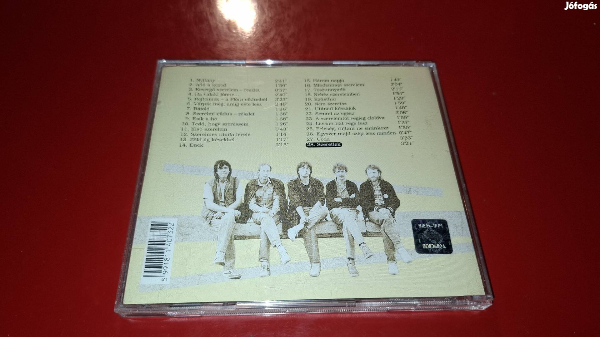 Kormorán Szerelmes Énekek Cd 2000