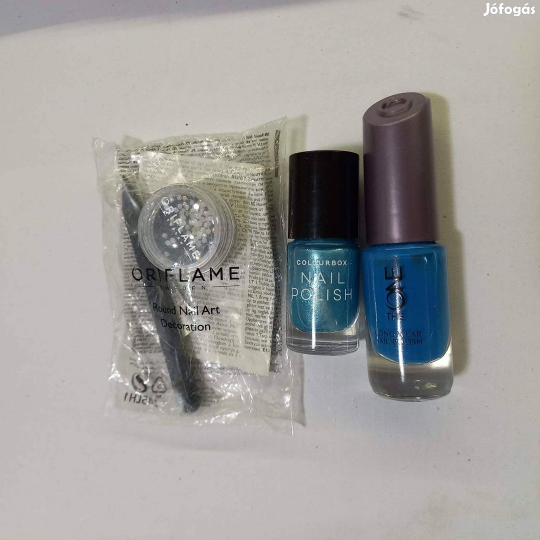 Körömdíszítő szett használt