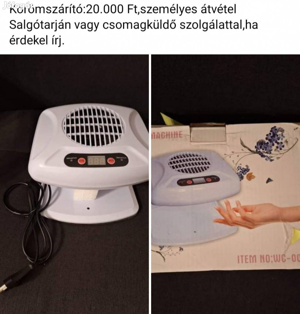 Körömszárító új