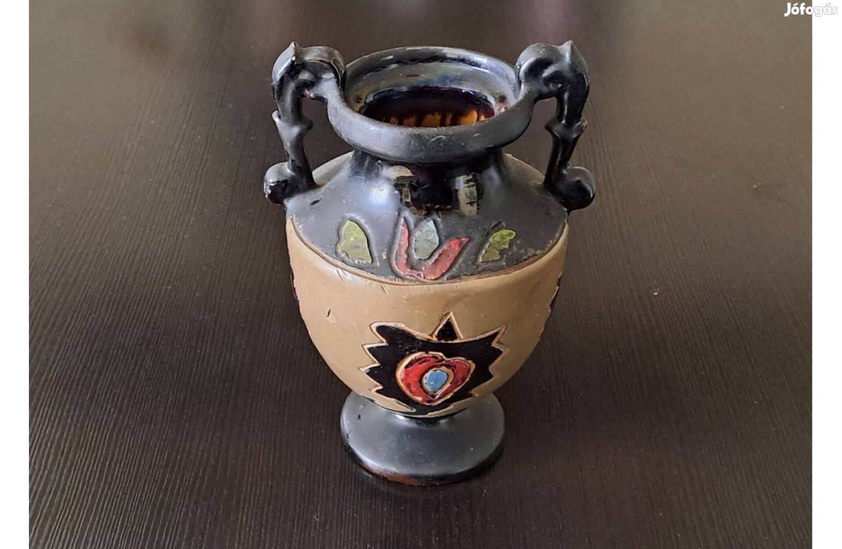 Korondi füles váza 18 cm