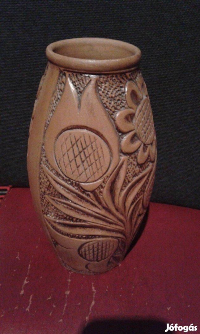 Korondi kerámia váza, dekoráció