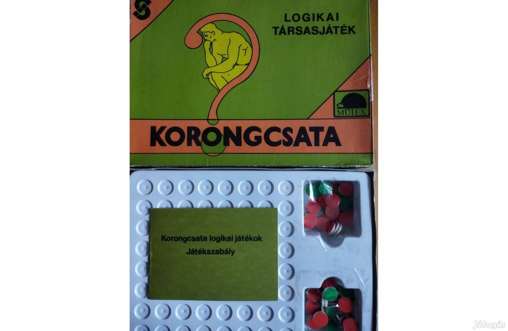 Korongcsata Logikai Társasjáték 70 Évekből