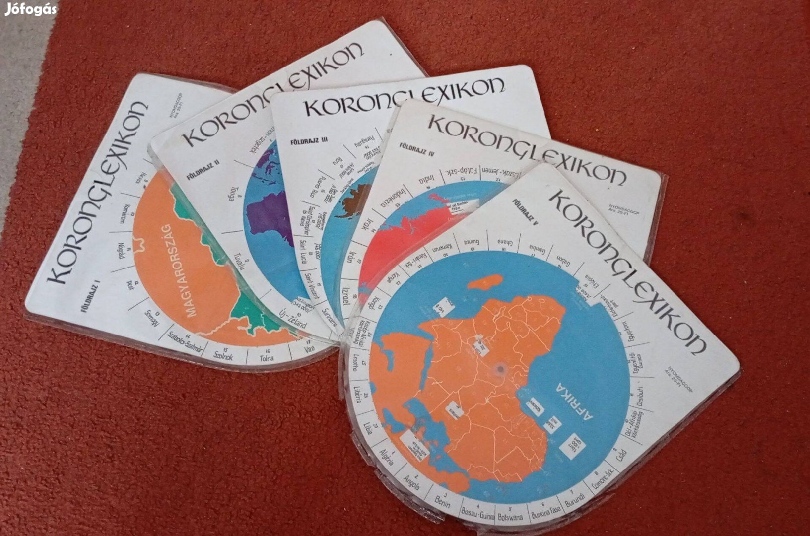 Koronglexikon - Földrajz I-V