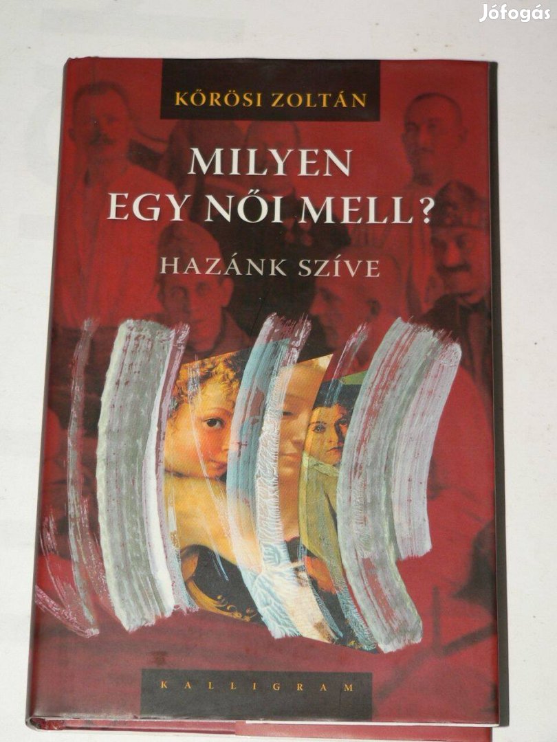 Kőrösi Zoltán Milyen egy női mell / könyv Hazánk szíve regény Kall