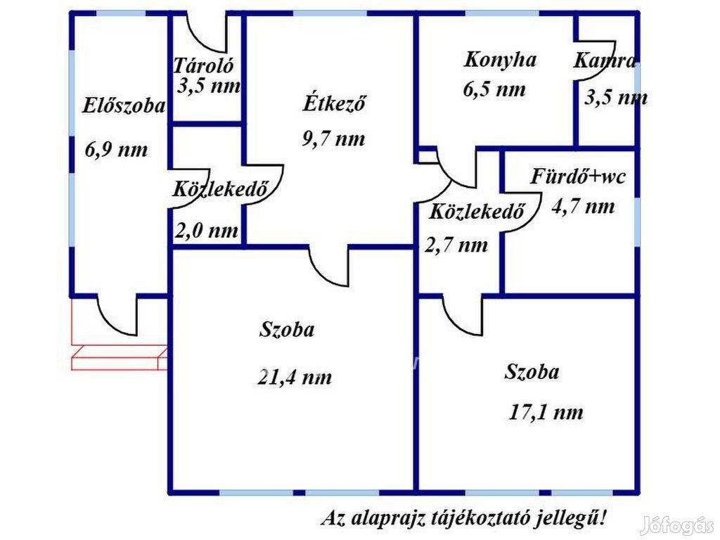 Körösladányi 78 nm-es ház eladó