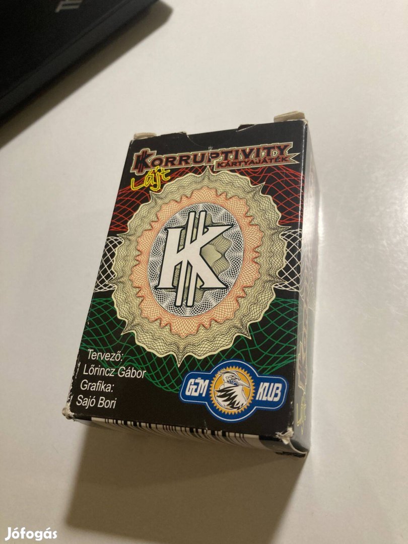 Korruptivity Lájt kártyajáték
