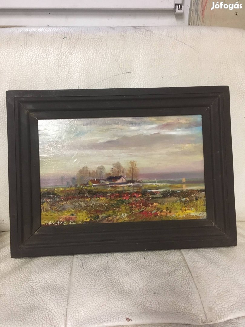 Kortárs Takács Zoltán olaj festmény 2db befektetésnek