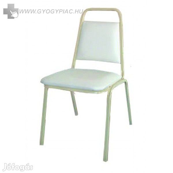 Kórtermi, várótermi festett támlás szék