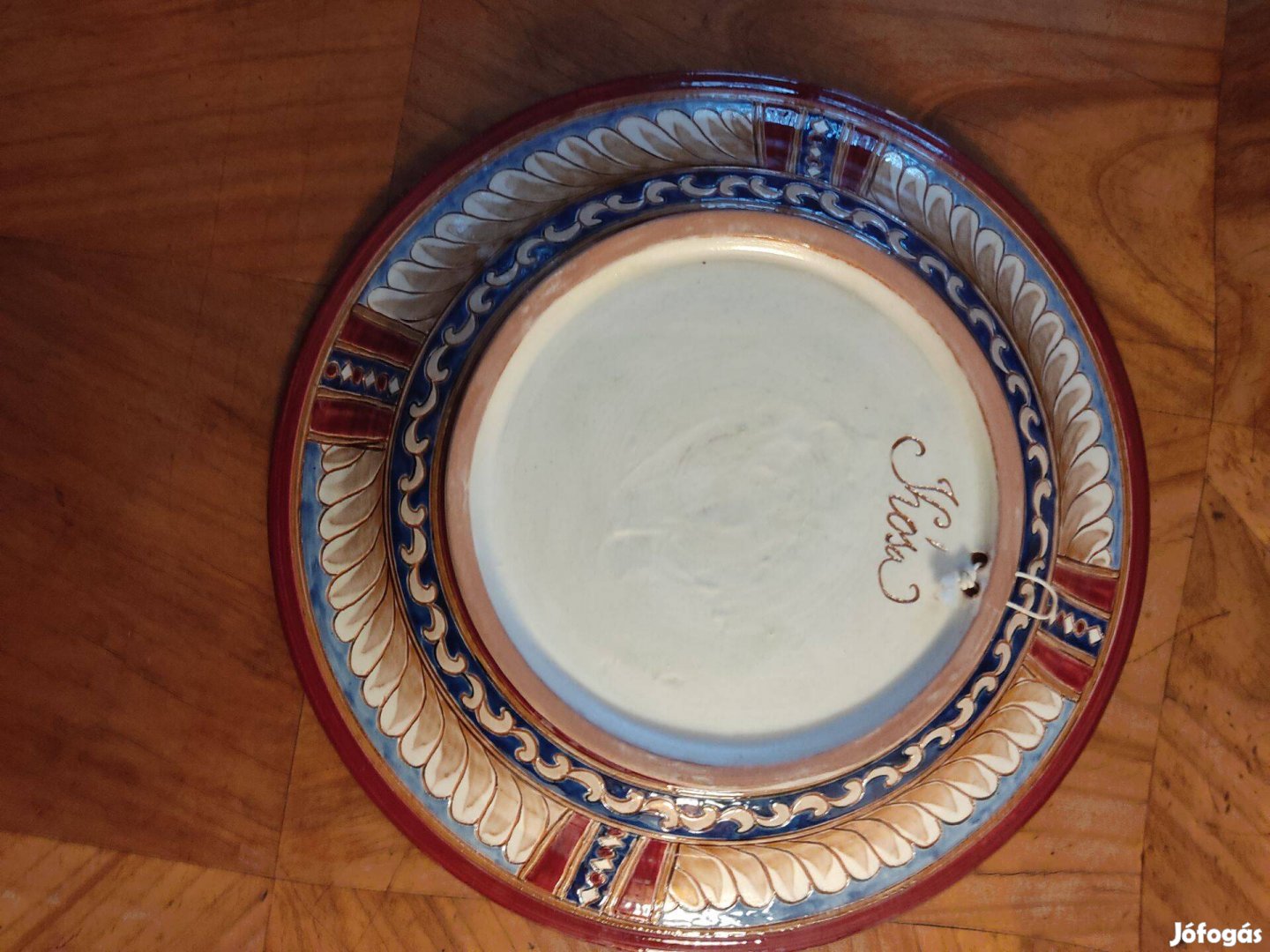 Kósa kerámiatál, falitál, tányér. 29,5 cm