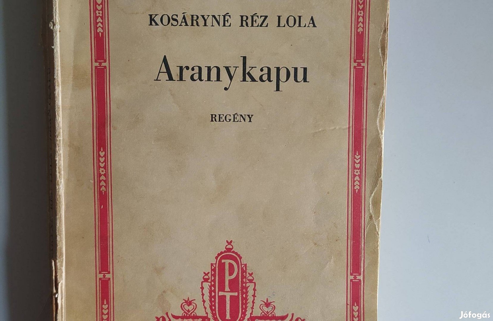 Kosáryné Réz Lola Aranykapu 1942Kosáryné Réz Lola Aranykapu 1942