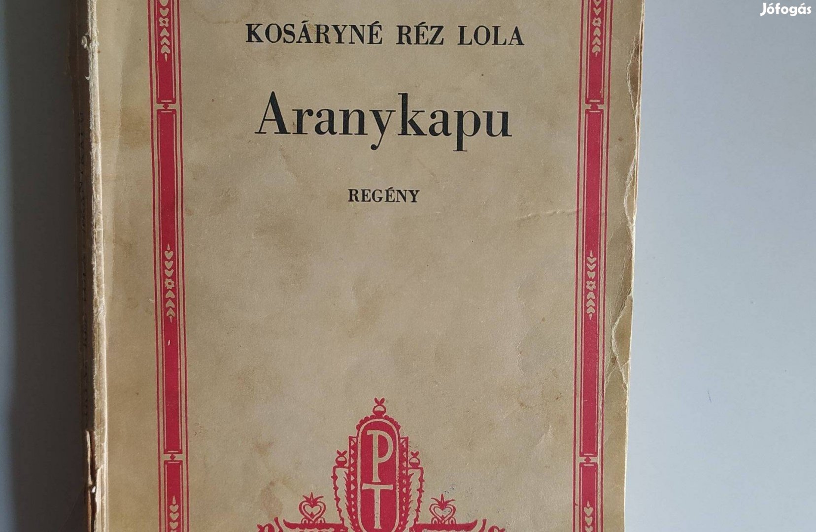 Kosáryné Réz Lola Aranykapu 1942