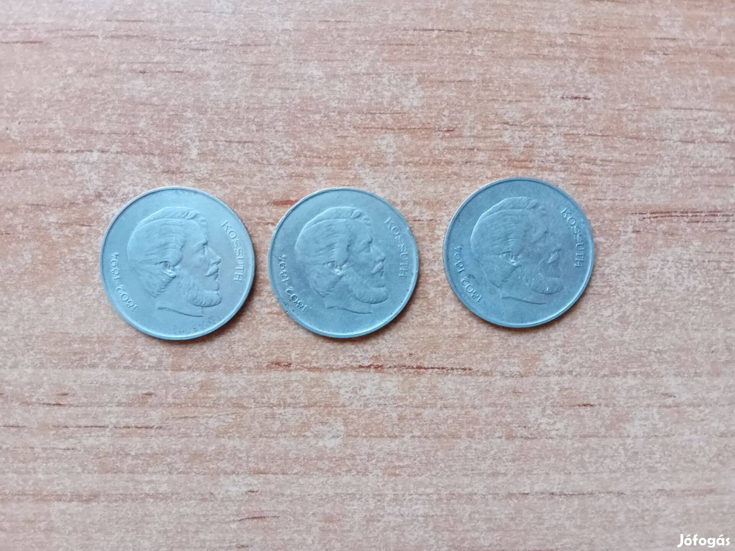 Kossuth 5 forint érme Ezüst 3db 1947