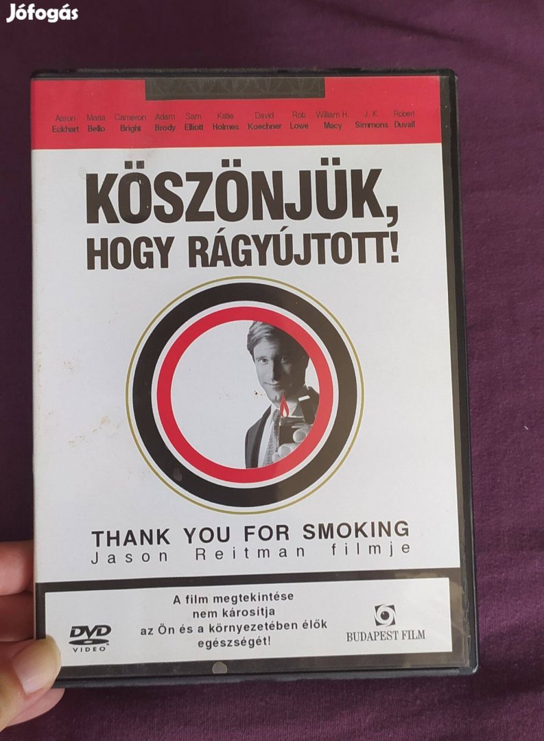 Köszönjük, hogy rágyújtott! DVD