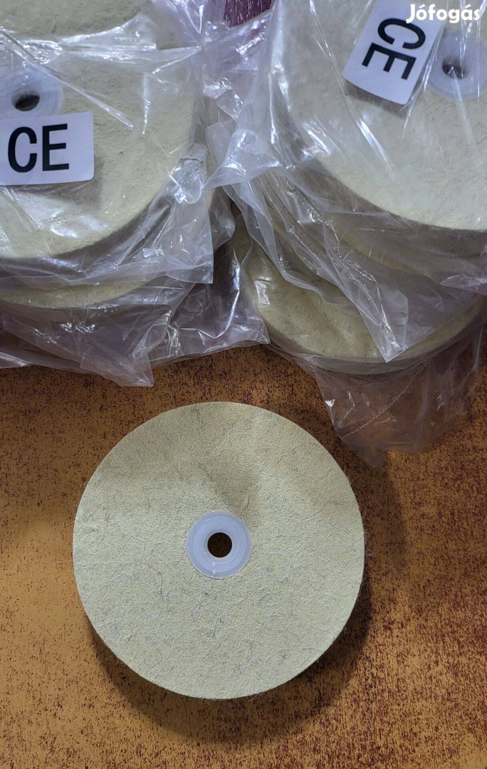 Köszörű polírkorong polírozó korong polírfilc 200x20mm