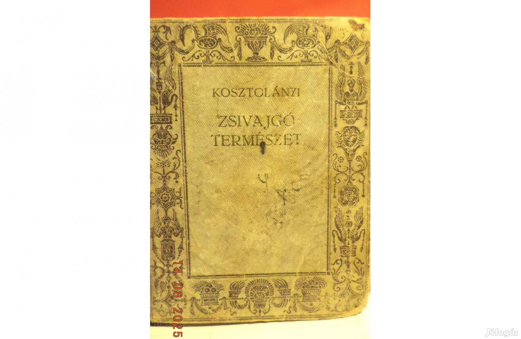 Kosztolányi Dezső Zsivolygó természet