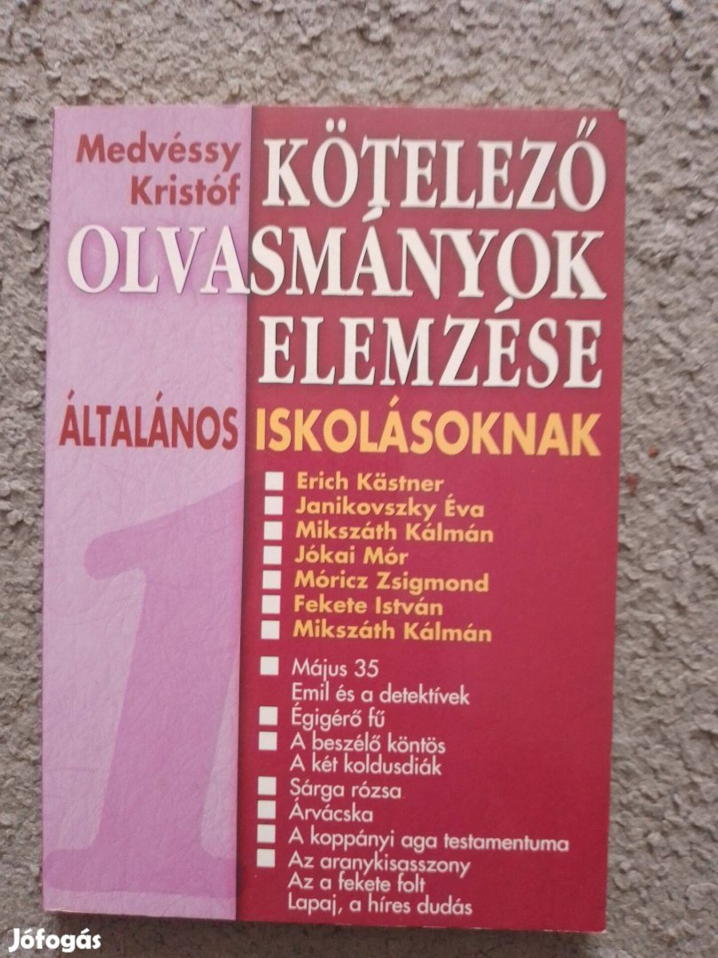 Kötelező olvasmányok elemzése, új