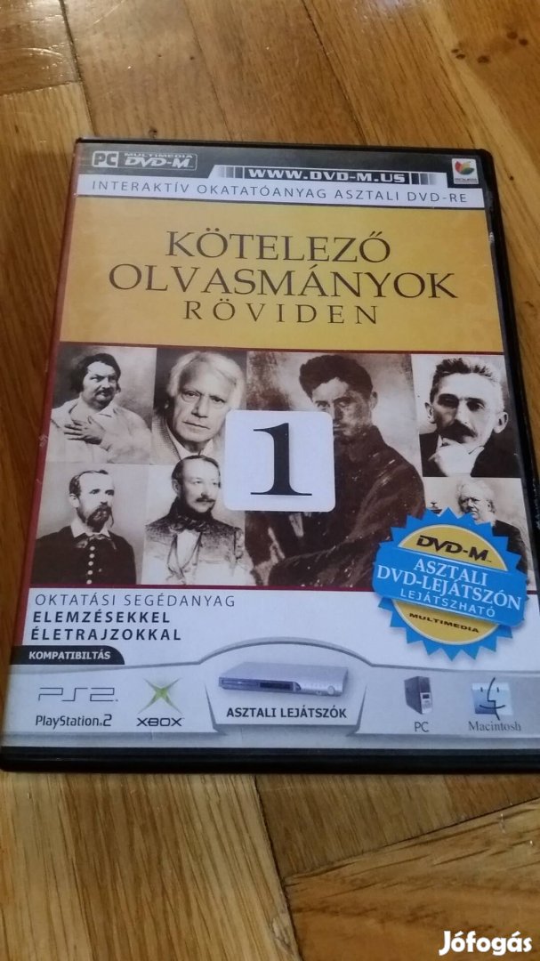 Kötelező olvasmányok röviden 1 interaktív dvd 