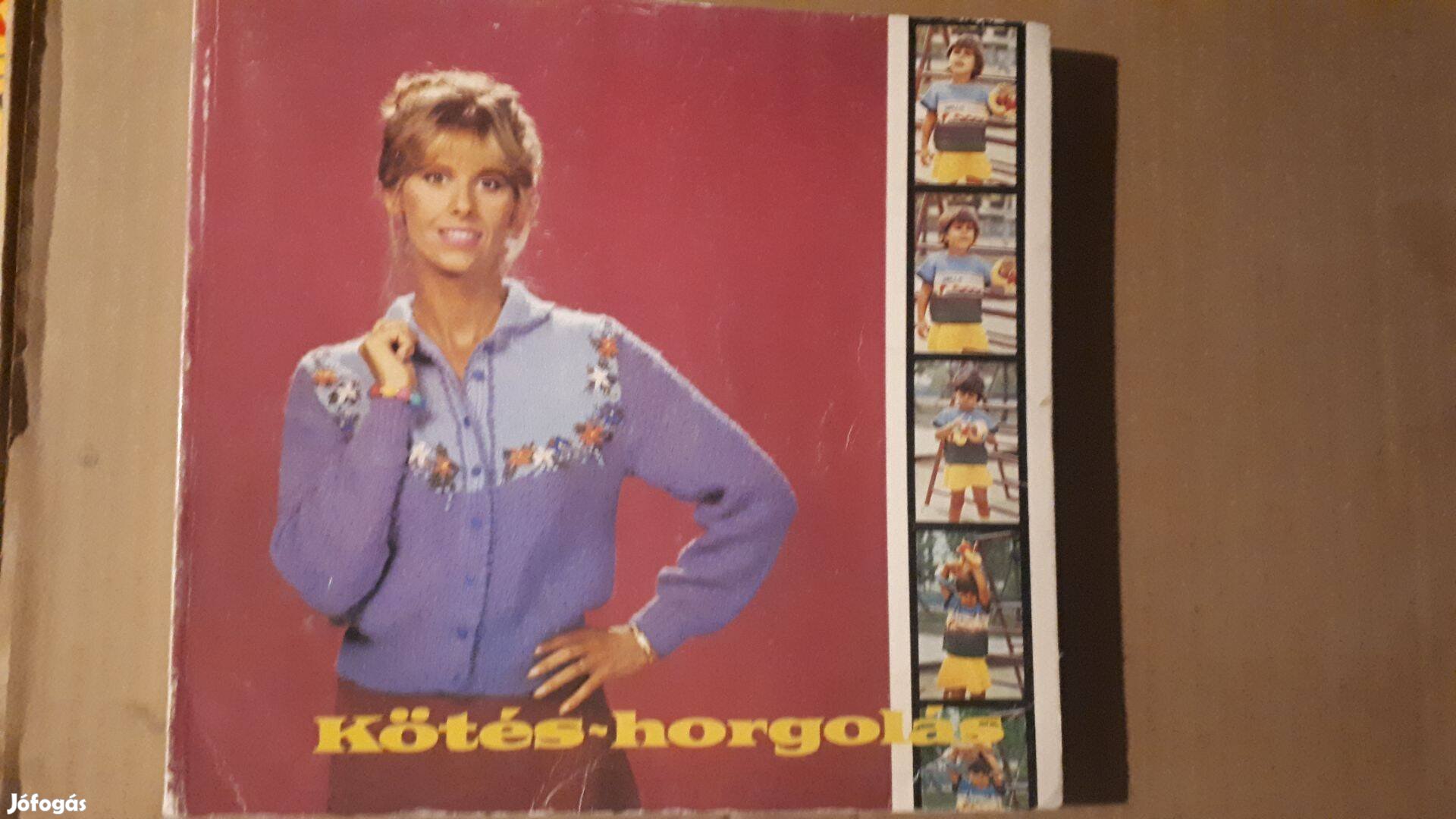 Kötés-horgolás könyv (1985.)