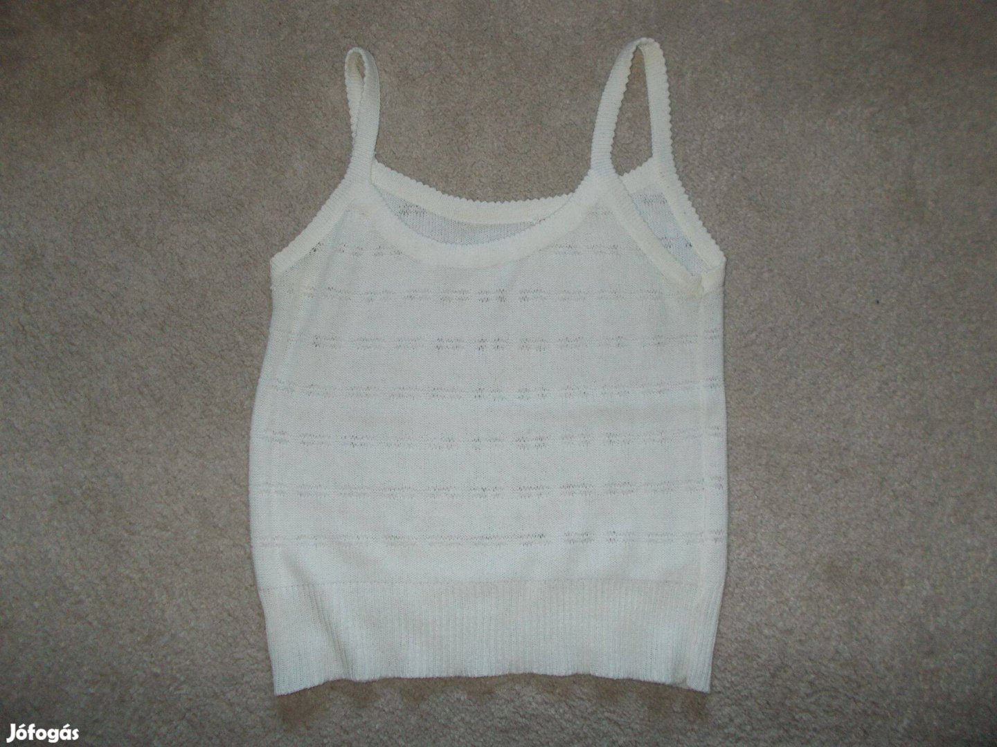 Kötött csipke felső